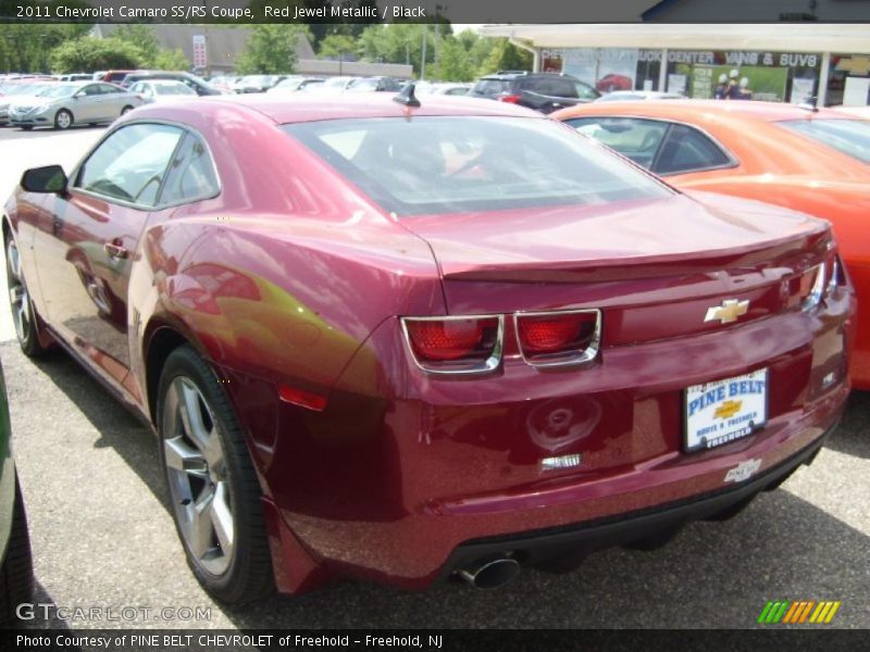 Red Jewel Metallic / Black 2011 Chevrolet Camaro SS/RS Coupe
