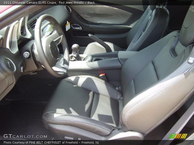 Red Jewel Metallic / Black 2011 Chevrolet Camaro SS/RS Coupe