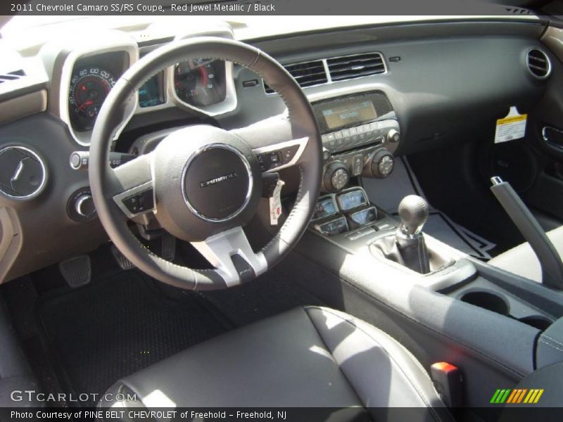 Red Jewel Metallic / Black 2011 Chevrolet Camaro SS/RS Coupe