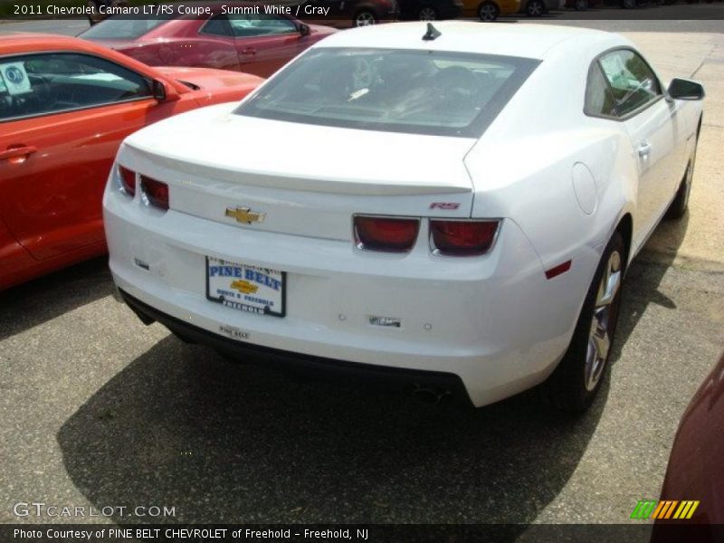 Summit White / Gray 2011 Chevrolet Camaro LT/RS Coupe