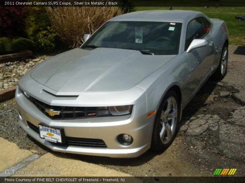 Silver Ice Metallic / Black 2011 Chevrolet Camaro SS/RS Coupe