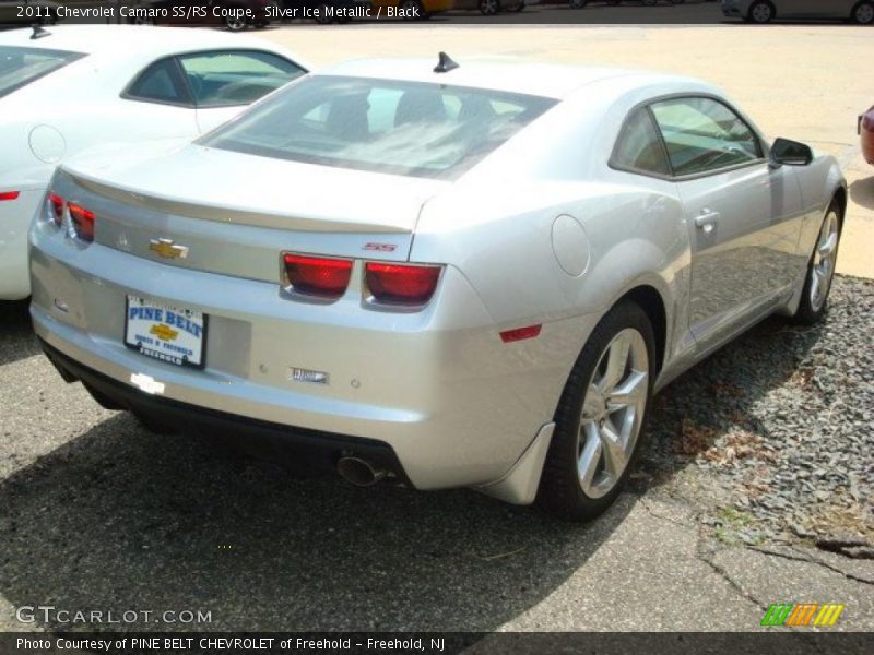 Silver Ice Metallic / Black 2011 Chevrolet Camaro SS/RS Coupe