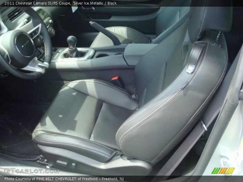 Silver Ice Metallic / Black 2011 Chevrolet Camaro SS/RS Coupe