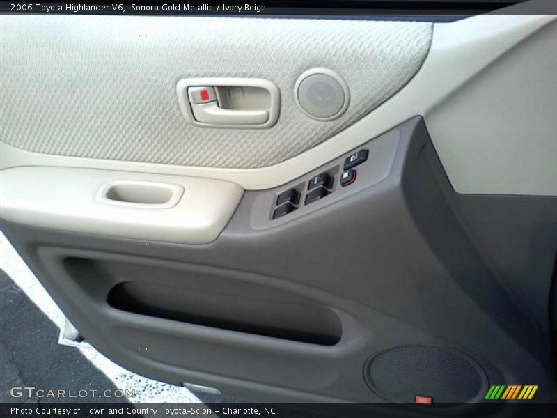 Sonora Gold Metallic / Ivory Beige 2006 Toyota Highlander V6