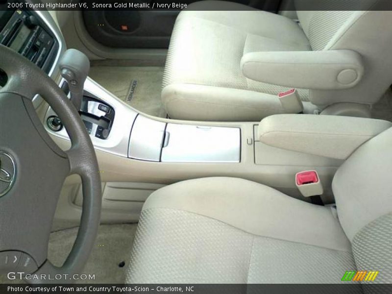 Sonora Gold Metallic / Ivory Beige 2006 Toyota Highlander V6