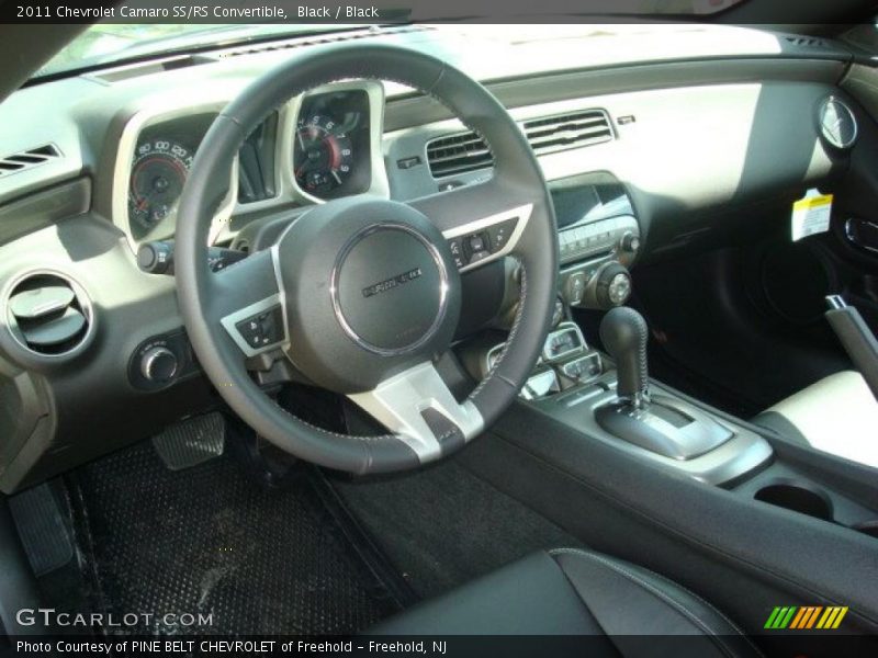 Black / Black 2011 Chevrolet Camaro SS/RS Convertible
