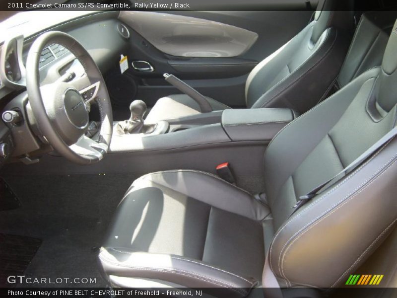  2011 Camaro SS/RS Convertible Black Interior
