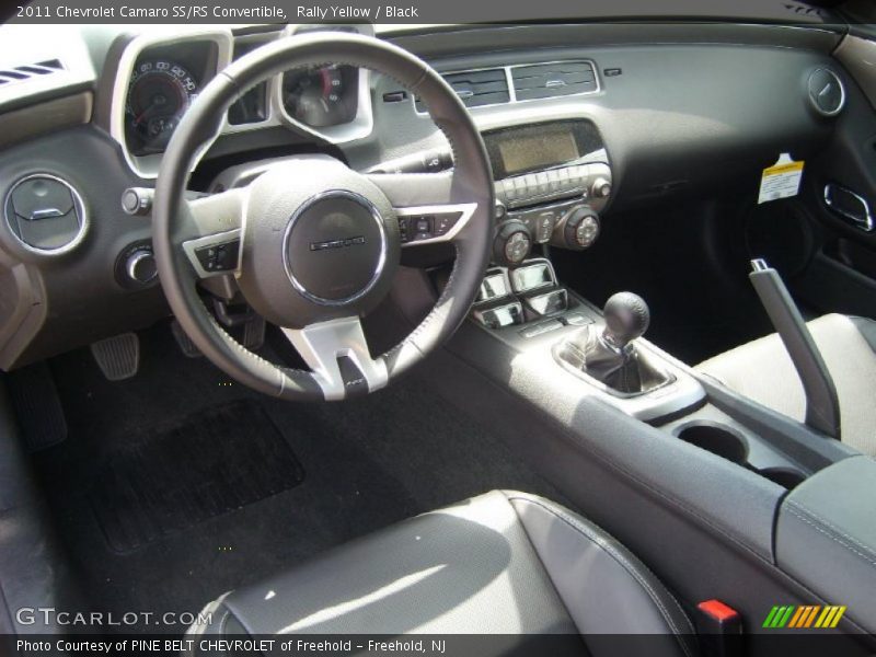 Black Interior - 2011 Camaro SS/RS Convertible 