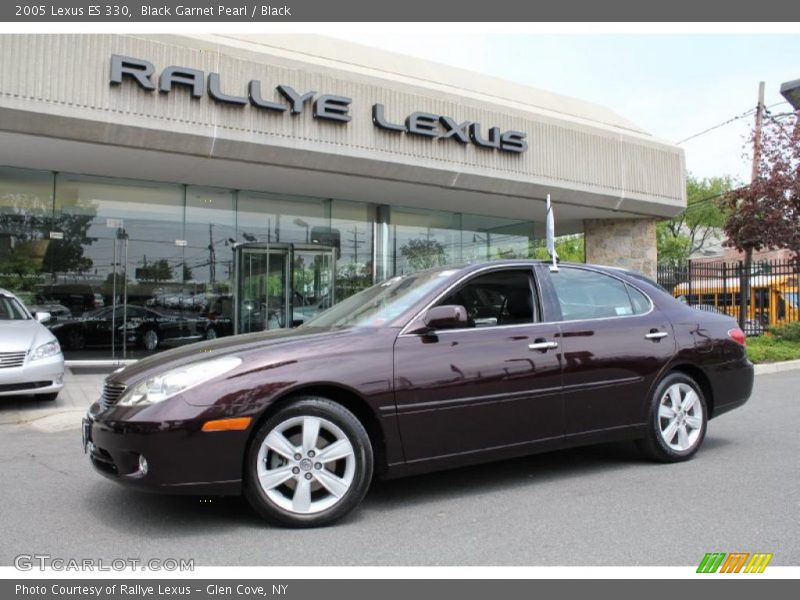 Black Garnet Pearl / Black 2005 Lexus ES 330