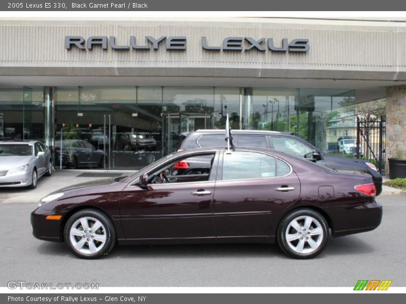 Black Garnet Pearl / Black 2005 Lexus ES 330
