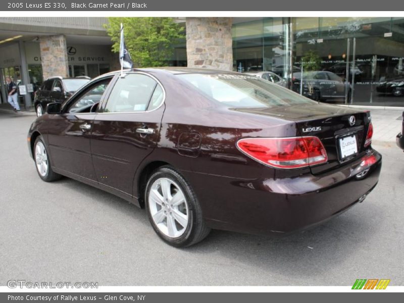 Black Garnet Pearl / Black 2005 Lexus ES 330