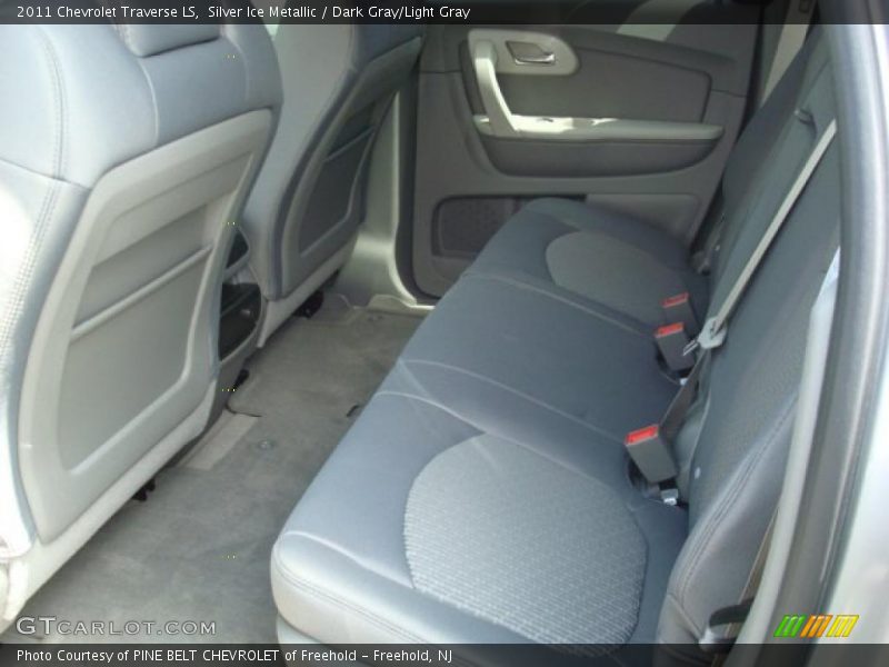 Silver Ice Metallic / Dark Gray/Light Gray 2011 Chevrolet Traverse LS