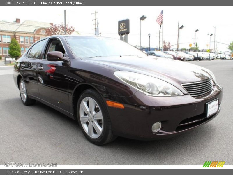 Black Garnet Pearl / Black 2005 Lexus ES 330