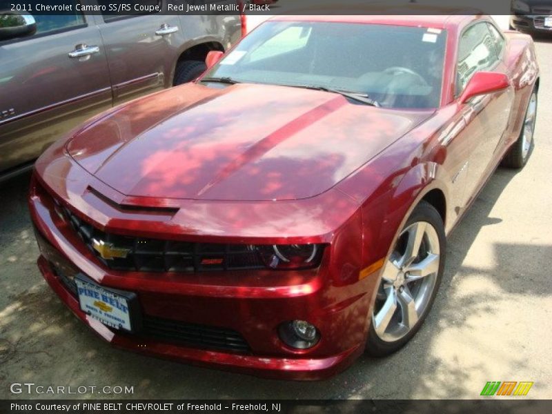 Red Jewel Metallic / Black 2011 Chevrolet Camaro SS/RS Coupe