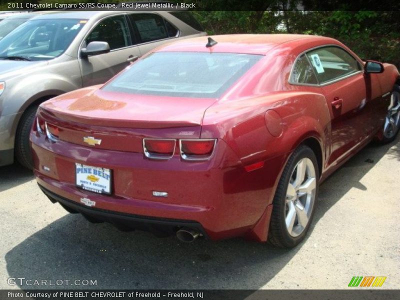 Red Jewel Metallic / Black 2011 Chevrolet Camaro SS/RS Coupe