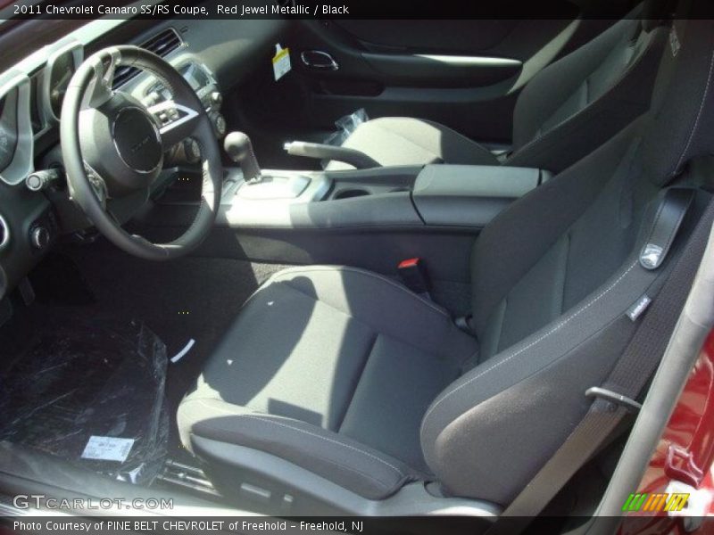 Red Jewel Metallic / Black 2011 Chevrolet Camaro SS/RS Coupe