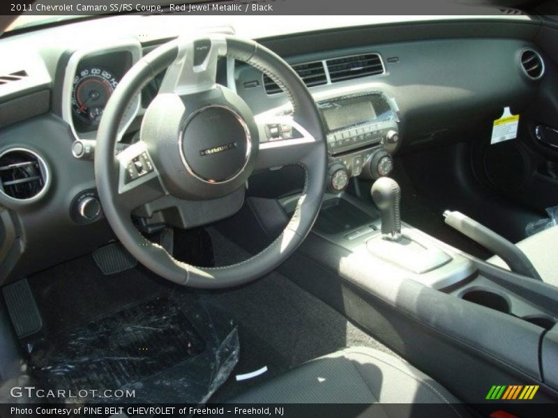 Red Jewel Metallic / Black 2011 Chevrolet Camaro SS/RS Coupe