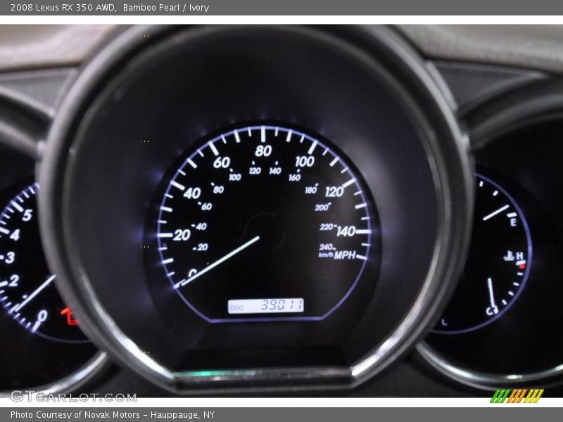 Bamboo Pearl / Ivory 2008 Lexus RX 350 AWD