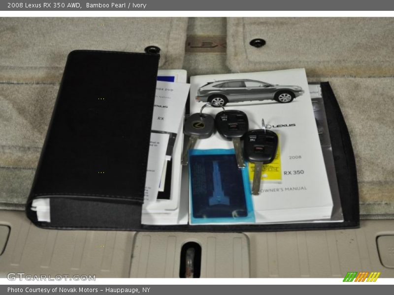 Bamboo Pearl / Ivory 2008 Lexus RX 350 AWD
