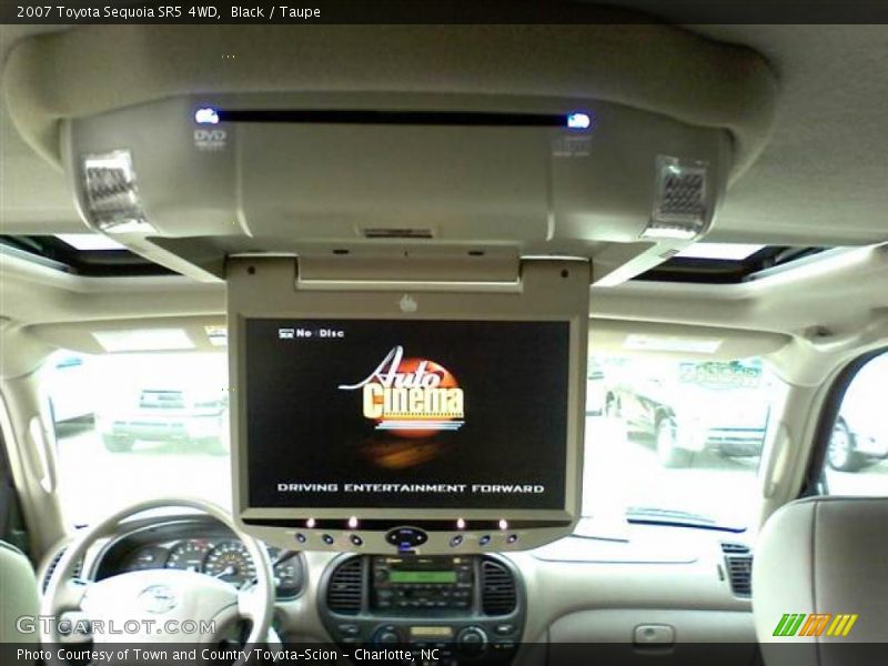 Black / Taupe 2007 Toyota Sequoia SR5 4WD