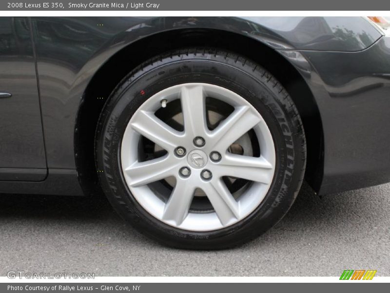 Smoky Granite Mica / Light Gray 2008 Lexus ES 350