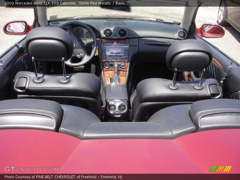  2009 CLK 550 Cabriolet Black Interior