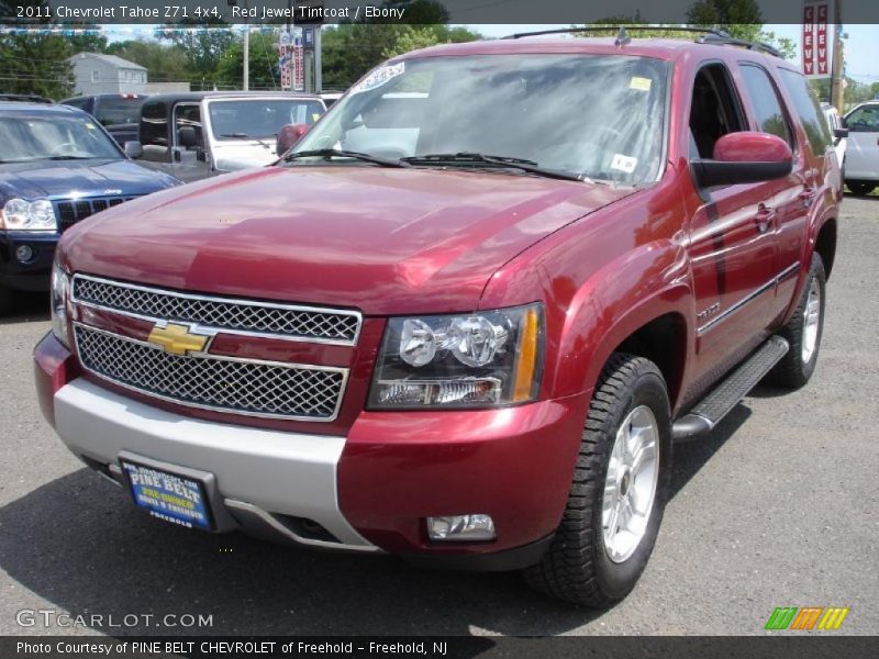 Red Jewel Tintcoat / Ebony 2011 Chevrolet Tahoe Z71 4x4