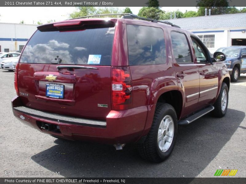 Red Jewel Tintcoat / Ebony 2011 Chevrolet Tahoe Z71 4x4