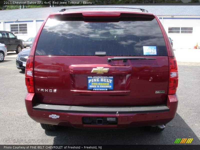Red Jewel Tintcoat / Ebony 2011 Chevrolet Tahoe Z71 4x4