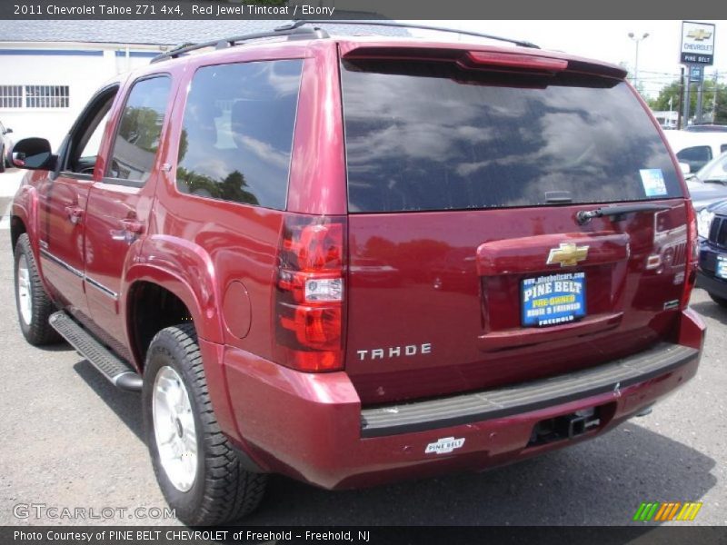 Red Jewel Tintcoat / Ebony 2011 Chevrolet Tahoe Z71 4x4
