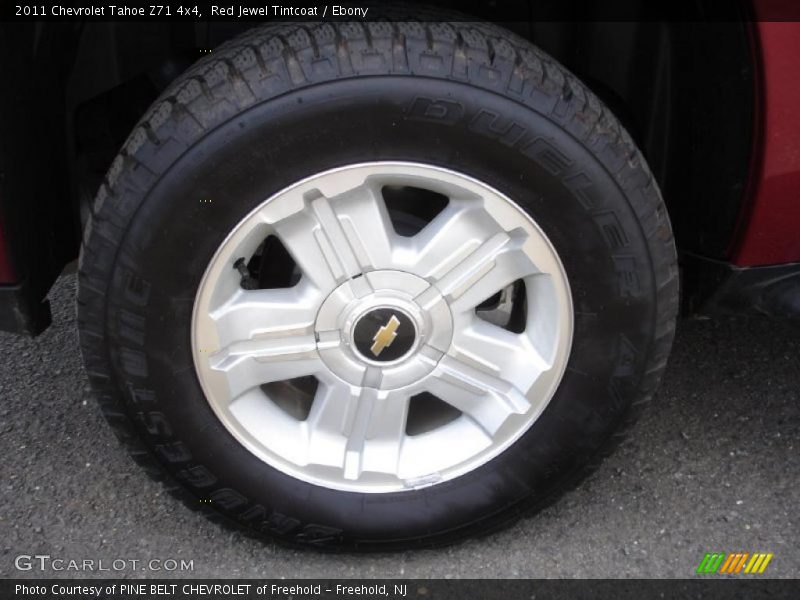Red Jewel Tintcoat / Ebony 2011 Chevrolet Tahoe Z71 4x4