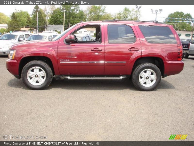 Red Jewel Tintcoat / Ebony 2011 Chevrolet Tahoe Z71 4x4