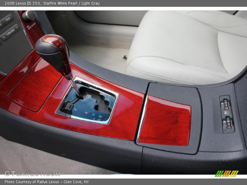 Starfire White Pearl / Light Gray 2008 Lexus ES 350
