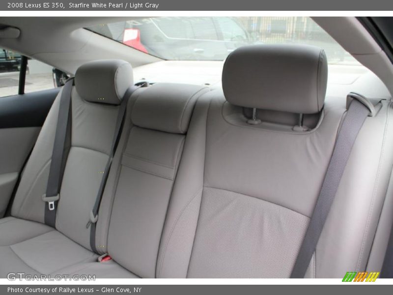 Starfire White Pearl / Light Gray 2008 Lexus ES 350