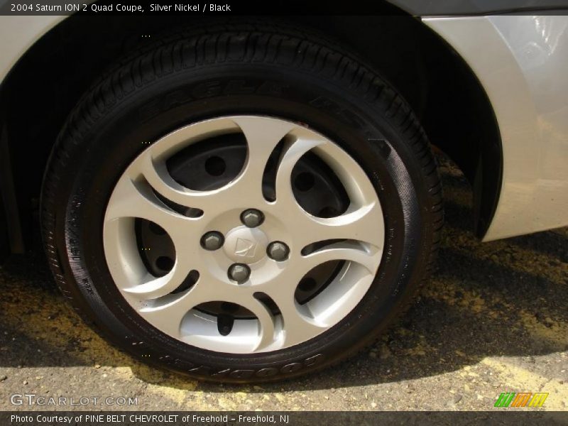Silver Nickel / Black 2004 Saturn ION 2 Quad Coupe