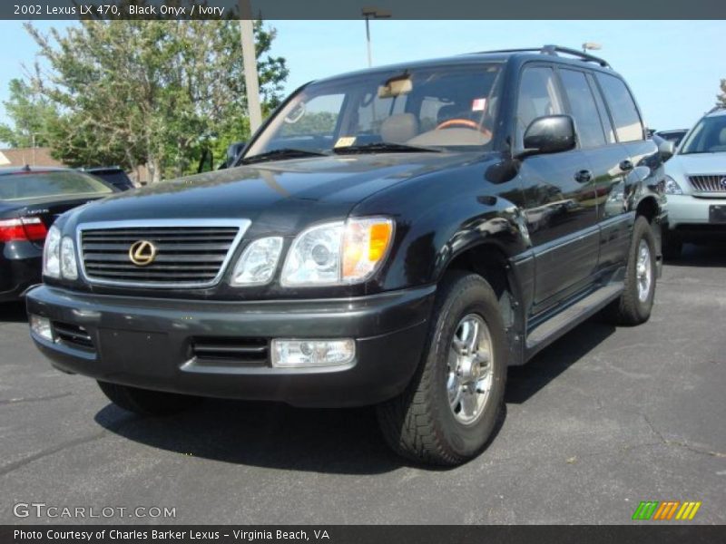 Black Onyx / Ivory 2002 Lexus LX 470