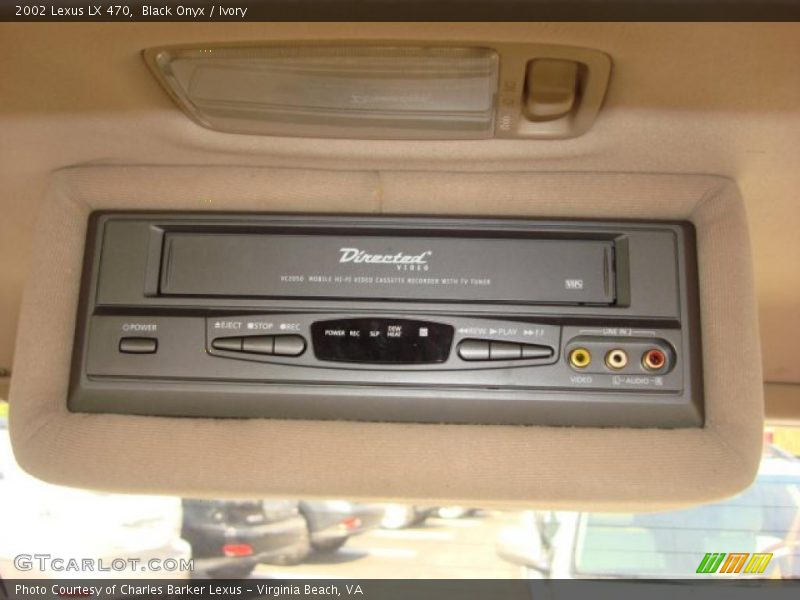 Black Onyx / Ivory 2002 Lexus LX 470