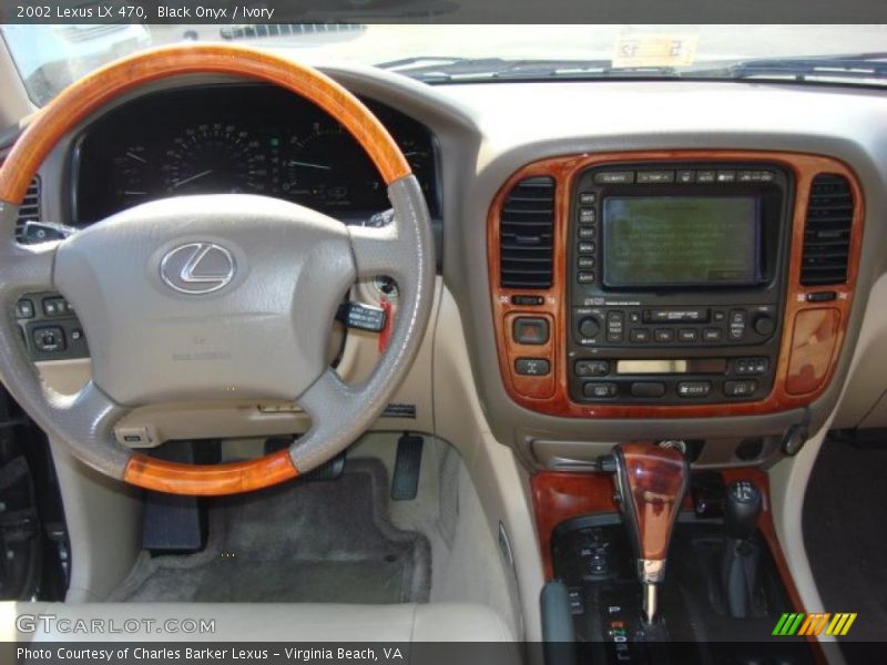 Dashboard of 2002 LX 470