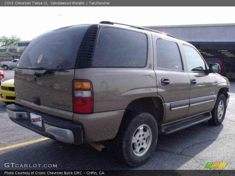 Sandalwood Metallic / Tan/Neutral 2003 Chevrolet Tahoe LS