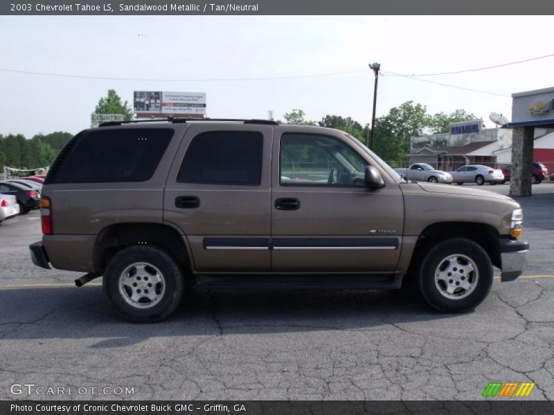 Sandalwood Metallic / Tan/Neutral 2003 Chevrolet Tahoe LS