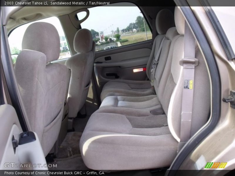  2003 Tahoe LS Tan/Neutral Interior