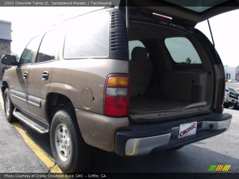 Sandalwood Metallic / Tan/Neutral 2003 Chevrolet Tahoe LS