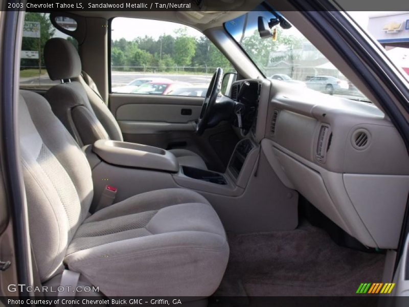 Sandalwood Metallic / Tan/Neutral 2003 Chevrolet Tahoe LS