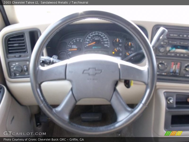 Sandalwood Metallic / Tan/Neutral 2003 Chevrolet Tahoe LS