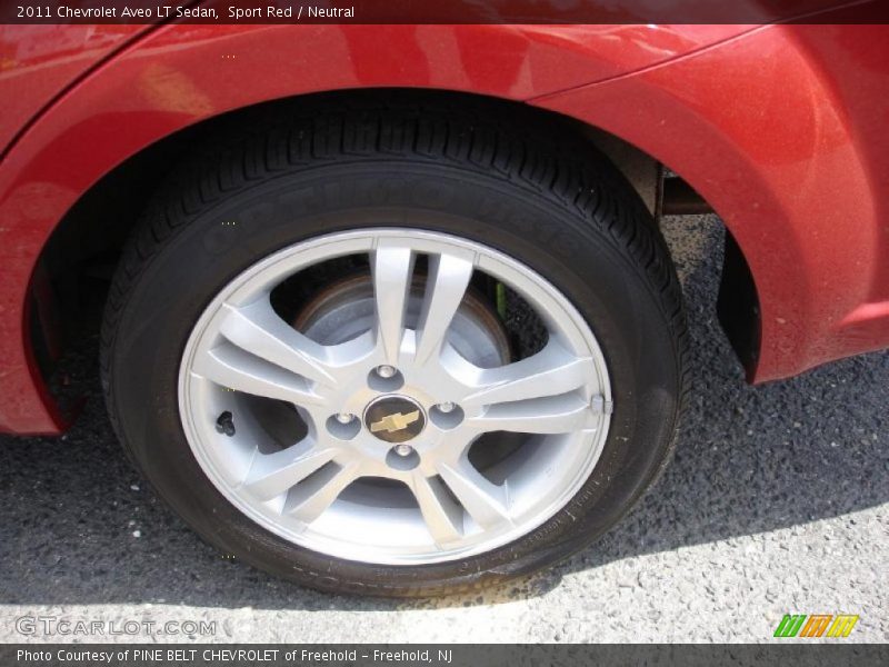 Sport Red / Neutral 2011 Chevrolet Aveo LT Sedan