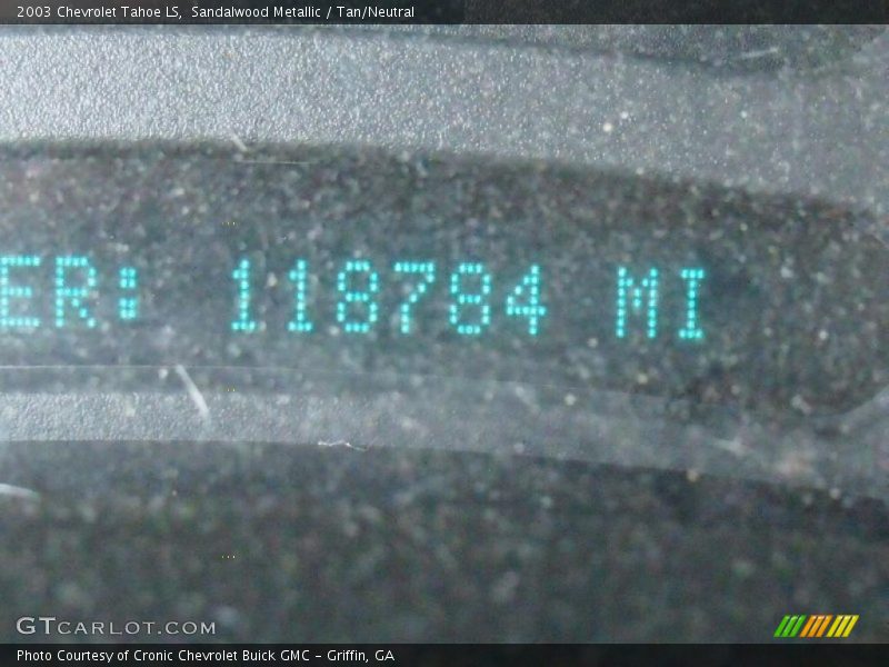 Sandalwood Metallic / Tan/Neutral 2003 Chevrolet Tahoe LS