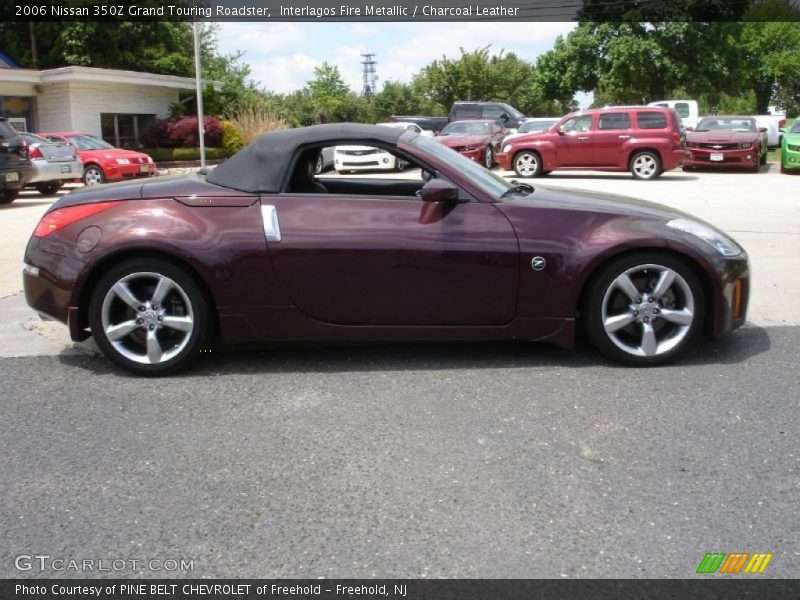 Interlagos Fire Metallic / Charcoal Leather 2006 Nissan 350Z Grand Touring Roadster