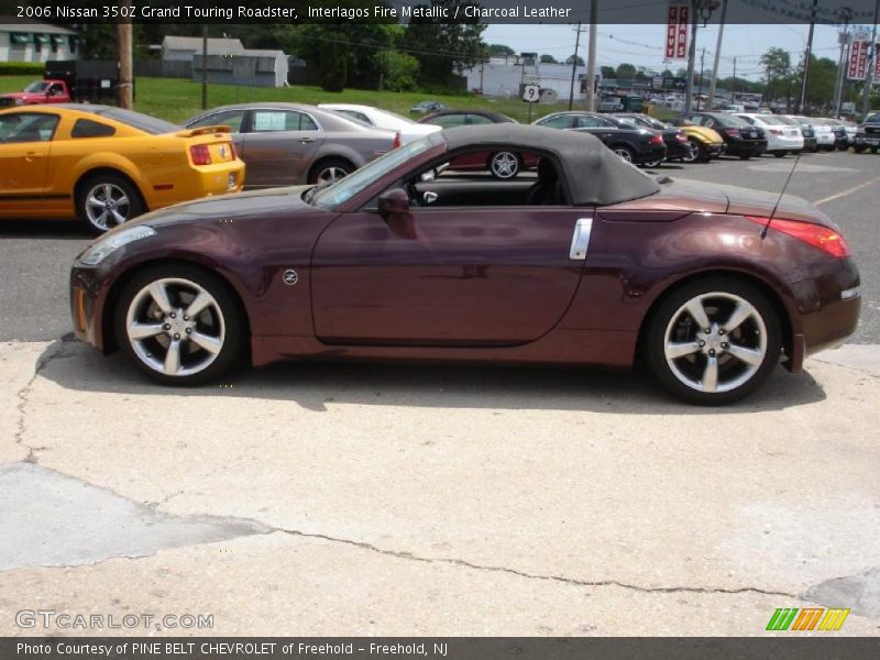 Interlagos Fire Metallic / Charcoal Leather 2006 Nissan 350Z Grand Touring Roadster