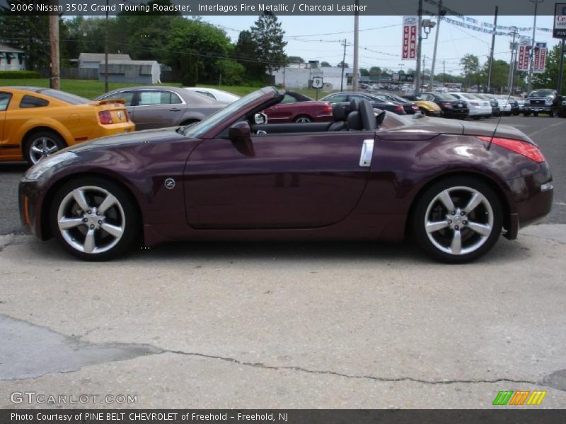 Interlagos Fire Metallic / Charcoal Leather 2006 Nissan 350Z Grand Touring Roadster