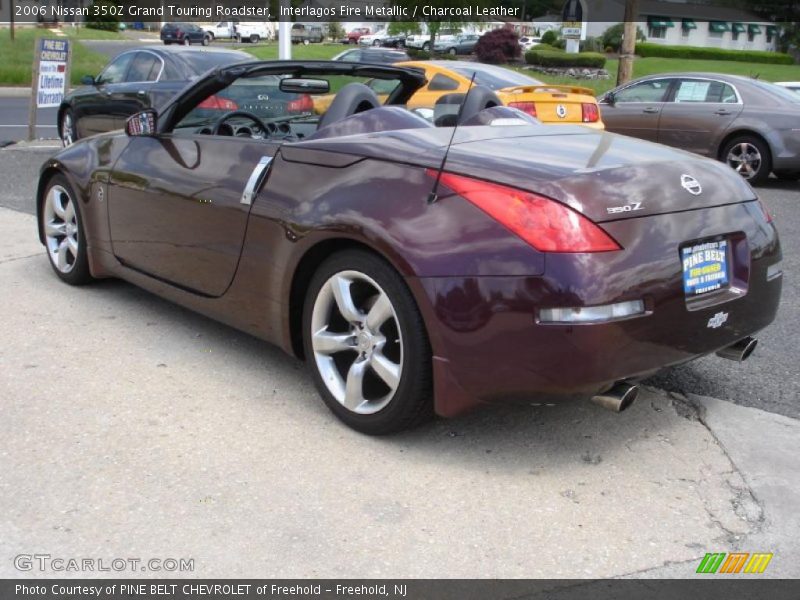 Interlagos Fire Metallic / Charcoal Leather 2006 Nissan 350Z Grand Touring Roadster